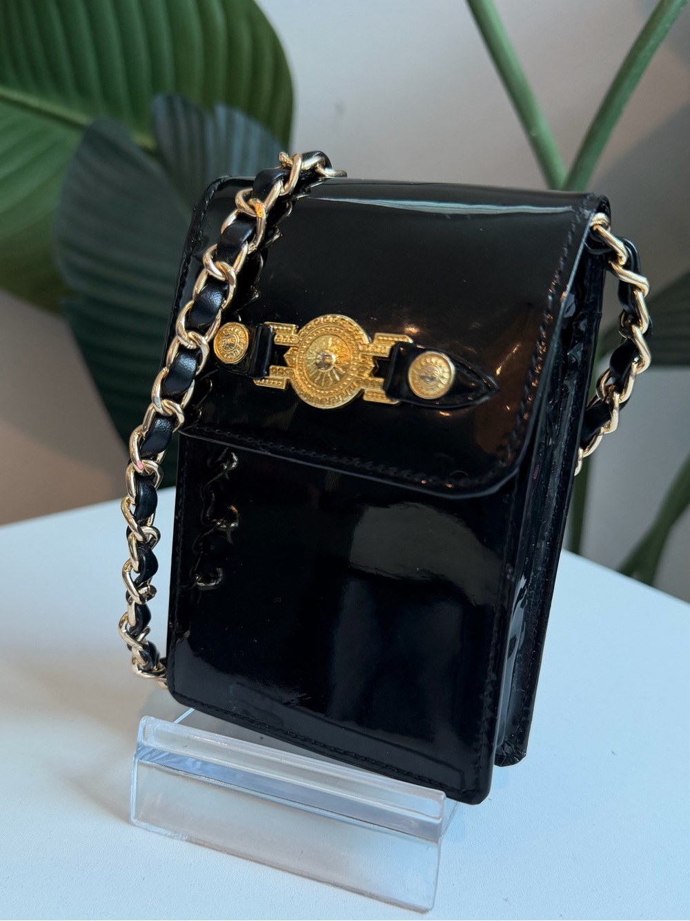 Versace ‘Patent Leather Pouch’